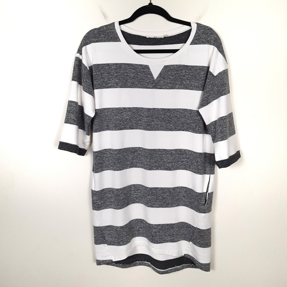 Ellison Terrycloth Sweatshirt Dress with Pockets